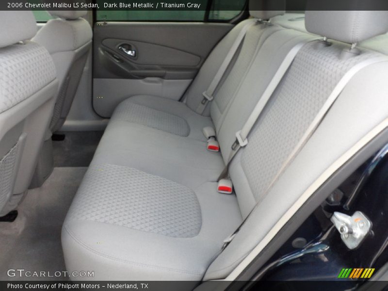 Dark Blue Metallic / Titanium Gray 2006 Chevrolet Malibu LS Sedan