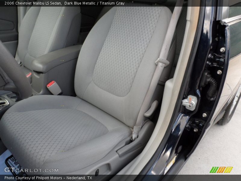 Dark Blue Metallic / Titanium Gray 2006 Chevrolet Malibu LS Sedan