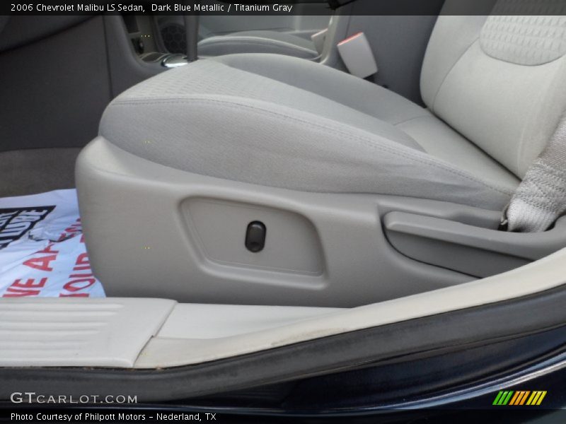 Dark Blue Metallic / Titanium Gray 2006 Chevrolet Malibu LS Sedan