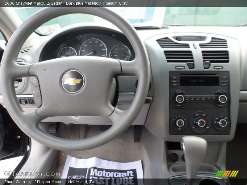 Dashboard of 2006 Malibu LS Sedan