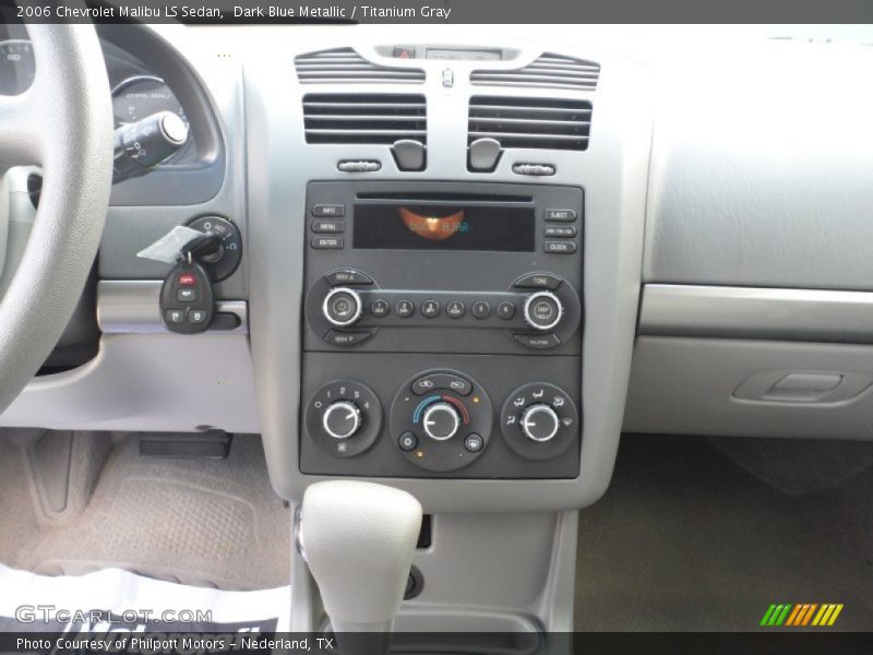 Controls of 2006 Malibu LS Sedan