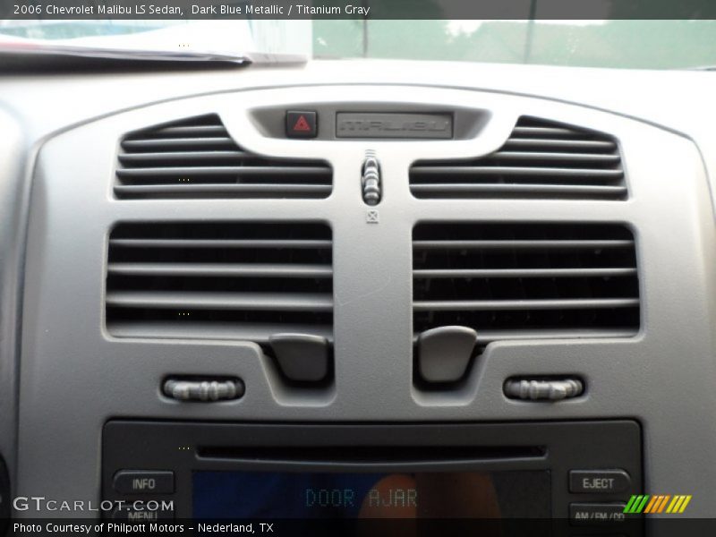 Dark Blue Metallic / Titanium Gray 2006 Chevrolet Malibu LS Sedan