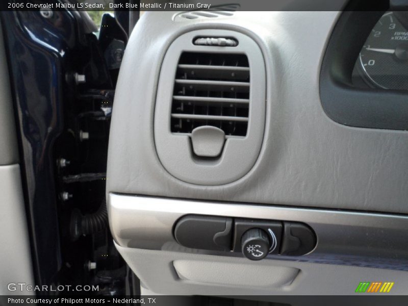 Dark Blue Metallic / Titanium Gray 2006 Chevrolet Malibu LS Sedan