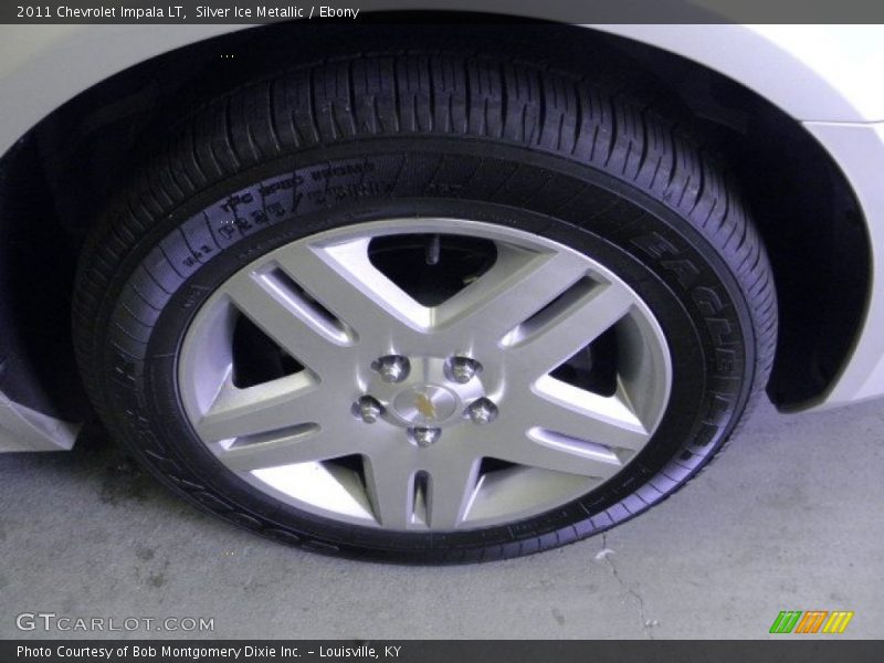 Silver Ice Metallic / Ebony 2011 Chevrolet Impala LT
