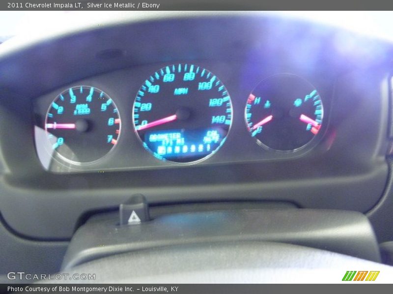 Silver Ice Metallic / Ebony 2011 Chevrolet Impala LT