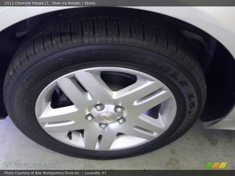 Silver Ice Metallic / Ebony 2011 Chevrolet Impala LT