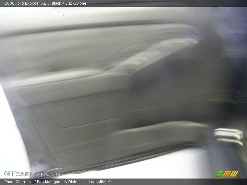 Black / Black/Stone 2008 Ford Explorer XLT