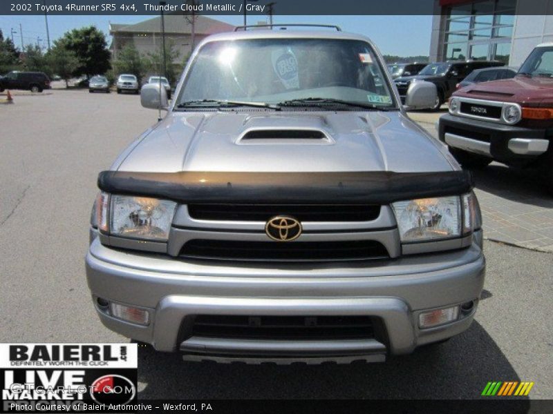 Thunder Cloud Metallic / Gray 2002 Toyota 4Runner SR5 4x4