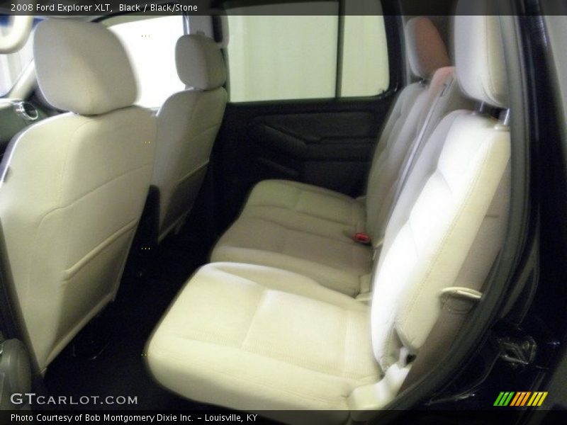 Black / Black/Stone 2008 Ford Explorer XLT