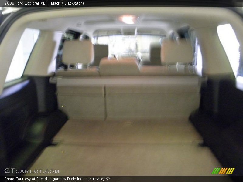 Black / Black/Stone 2008 Ford Explorer XLT