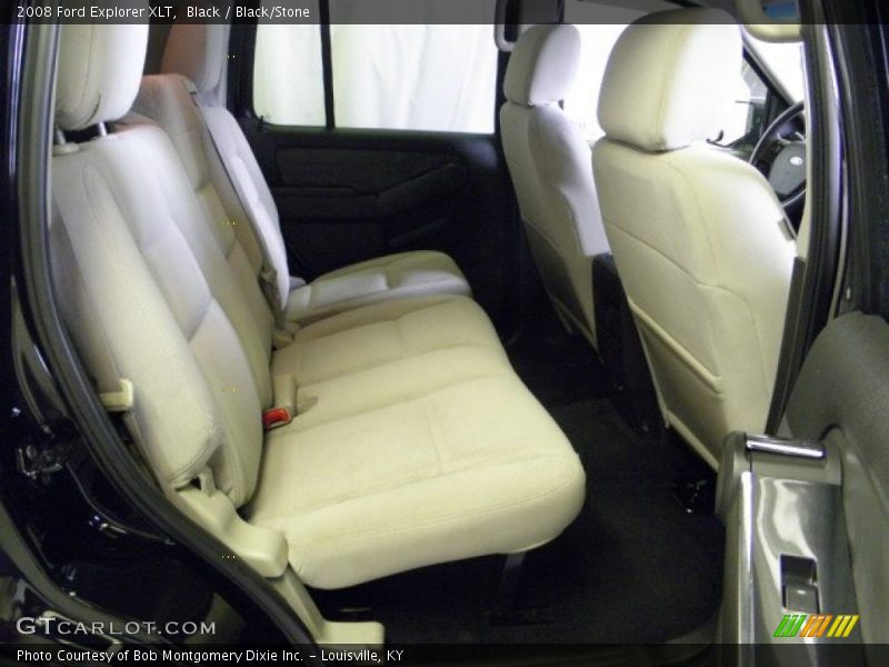 Black / Black/Stone 2008 Ford Explorer XLT