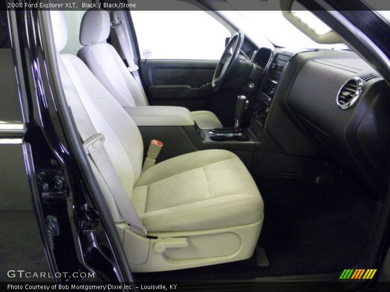 Black / Black/Stone 2008 Ford Explorer XLT