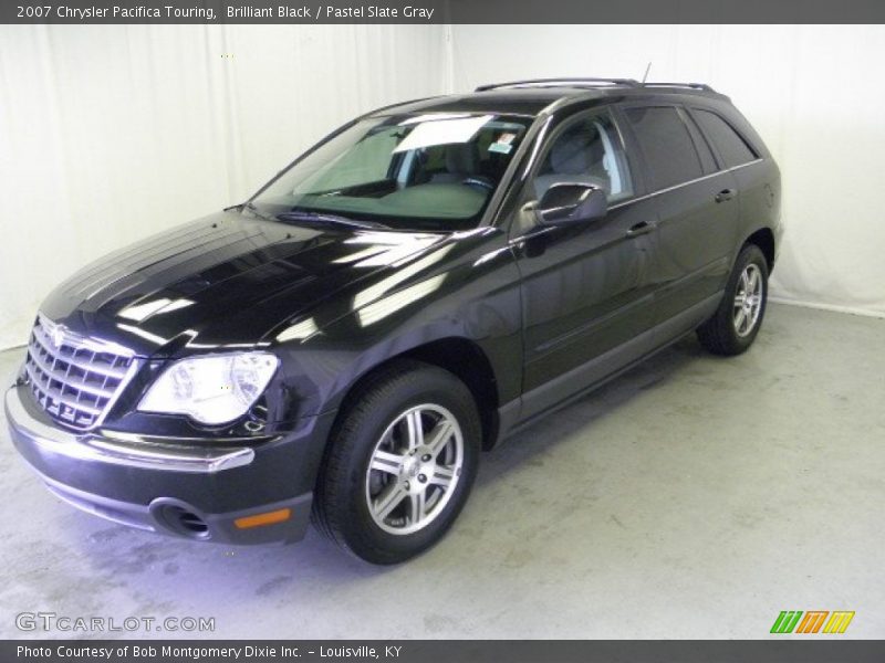 Brilliant Black / Pastel Slate Gray 2007 Chrysler Pacifica Touring