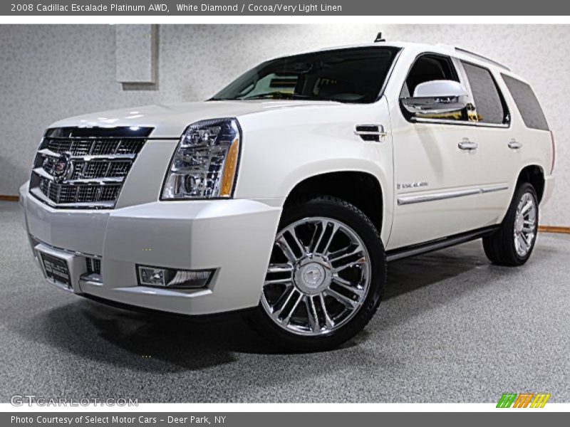 Front 3/4 View of 2008 Escalade Platinum AWD