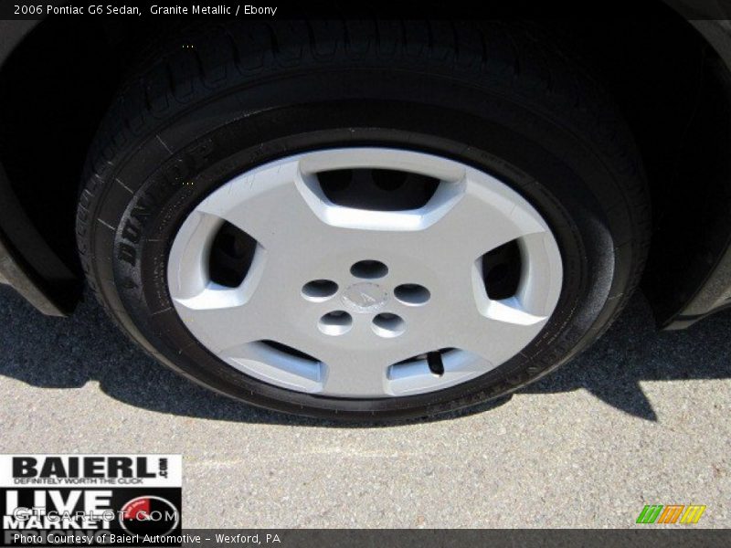 Granite Metallic / Ebony 2006 Pontiac G6 Sedan