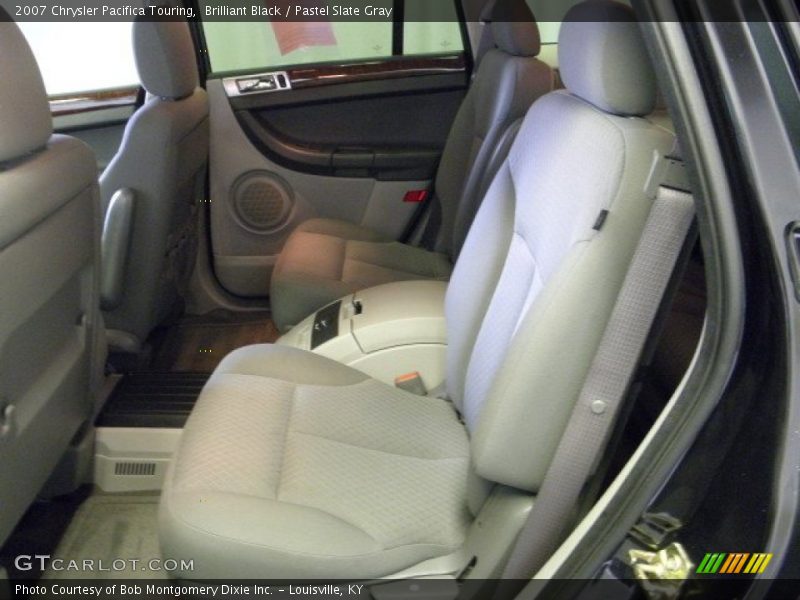 Brilliant Black / Pastel Slate Gray 2007 Chrysler Pacifica Touring
