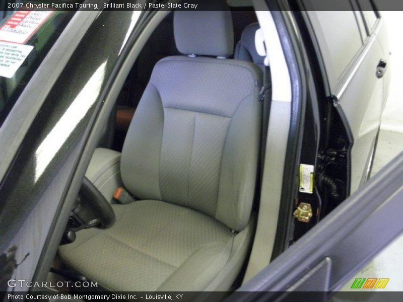 Brilliant Black / Pastel Slate Gray 2007 Chrysler Pacifica Touring