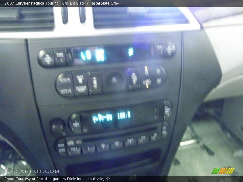 Brilliant Black / Pastel Slate Gray 2007 Chrysler Pacifica Touring