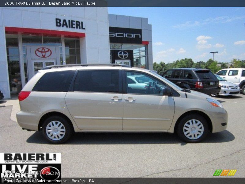 Desert Sand Mica / Taupe 2006 Toyota Sienna LE