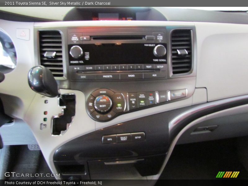Silver Sky Metallic / Dark Charcoal 2011 Toyota Sienna SE