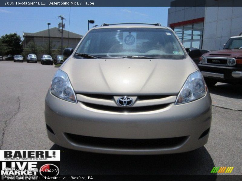 Desert Sand Mica / Taupe 2006 Toyota Sienna LE