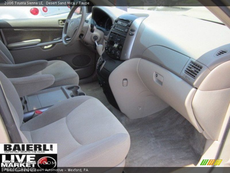 Desert Sand Mica / Taupe 2006 Toyota Sienna LE