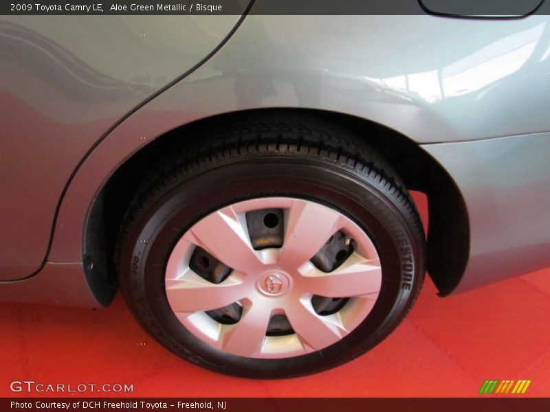 Aloe Green Metallic / Bisque 2009 Toyota Camry LE