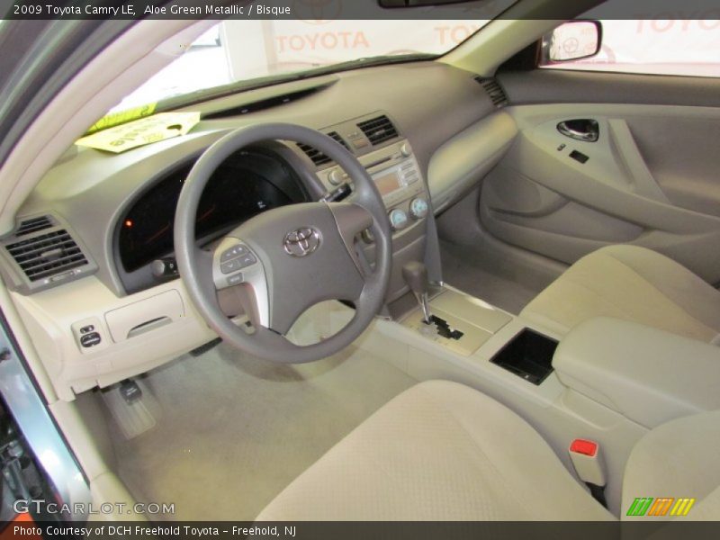 Aloe Green Metallic / Bisque 2009 Toyota Camry LE