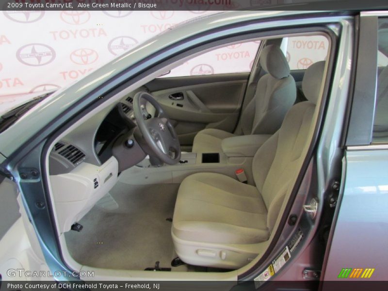 Aloe Green Metallic / Bisque 2009 Toyota Camry LE
