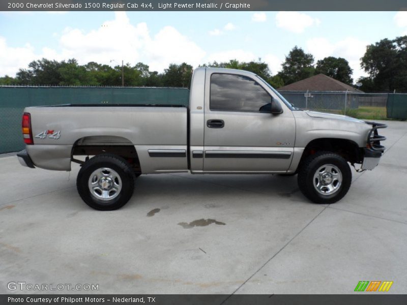 2000 Silverado 1500 Regular Cab 4x4 Light Pewter Metallic