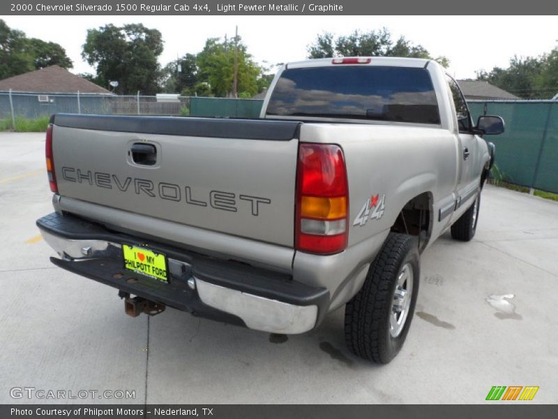 Light Pewter Metallic / Graphite 2000 Chevrolet Silverado 1500 Regular Cab 4x4