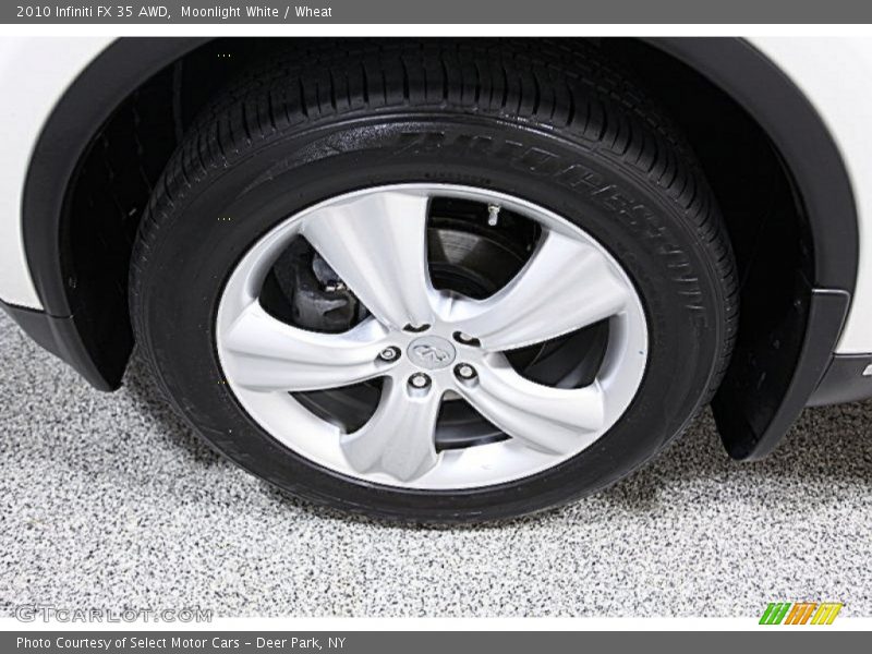 Moonlight White / Wheat 2010 Infiniti FX 35 AWD