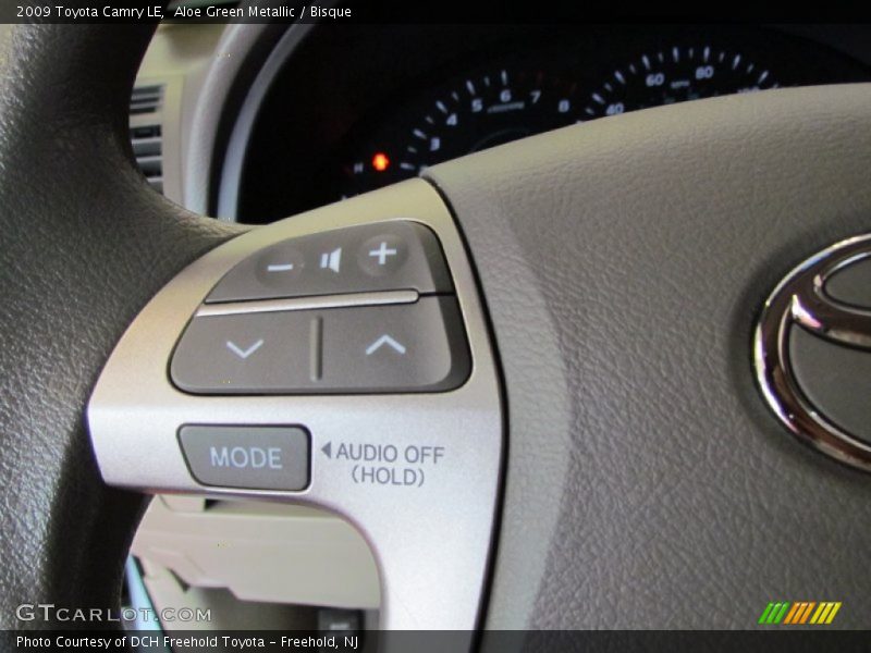 Aloe Green Metallic / Bisque 2009 Toyota Camry LE