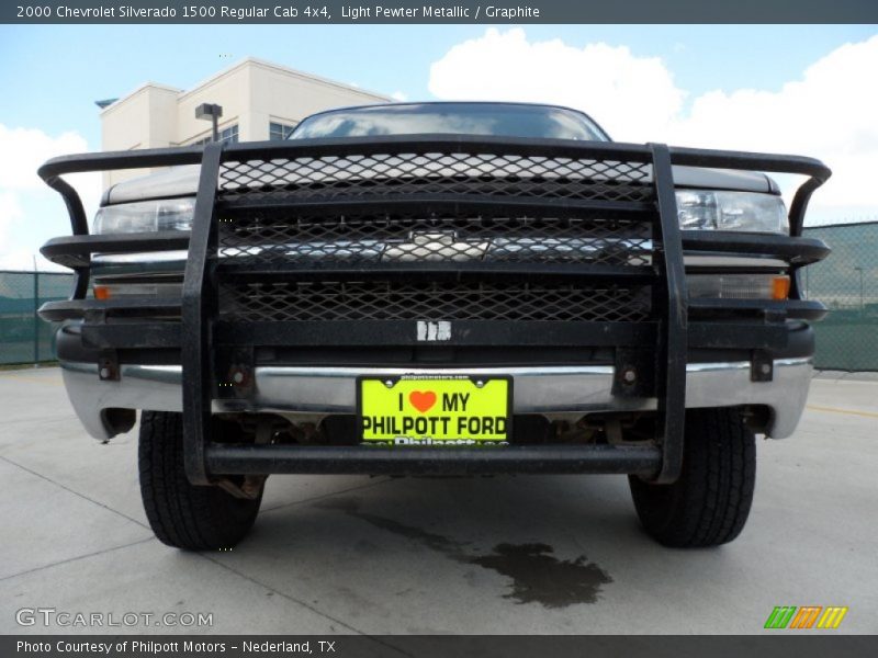 Light Pewter Metallic / Graphite 2000 Chevrolet Silverado 1500 Regular Cab 4x4