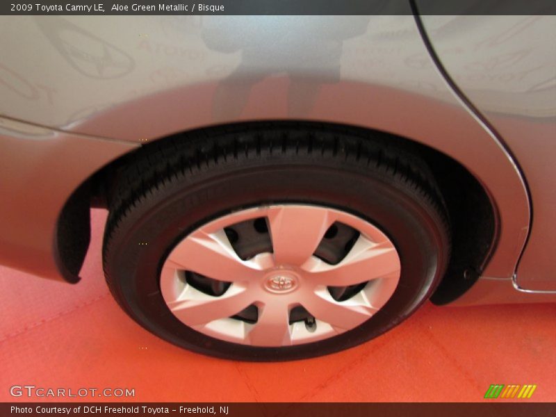 Aloe Green Metallic / Bisque 2009 Toyota Camry LE