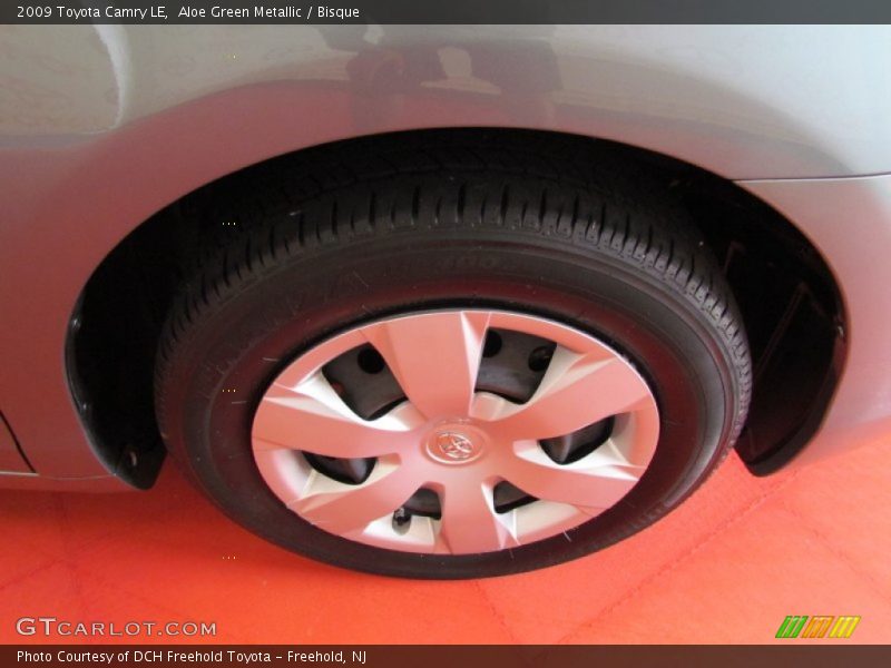 Aloe Green Metallic / Bisque 2009 Toyota Camry LE