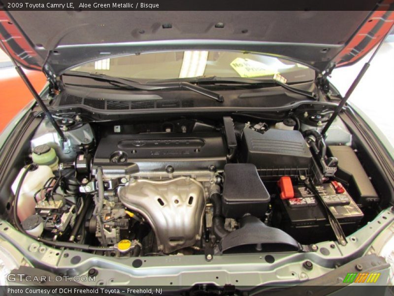 Aloe Green Metallic / Bisque 2009 Toyota Camry LE