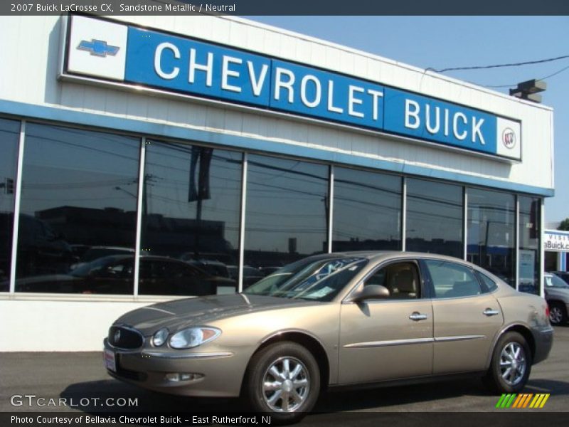 Sandstone Metallic / Neutral 2007 Buick LaCrosse CX