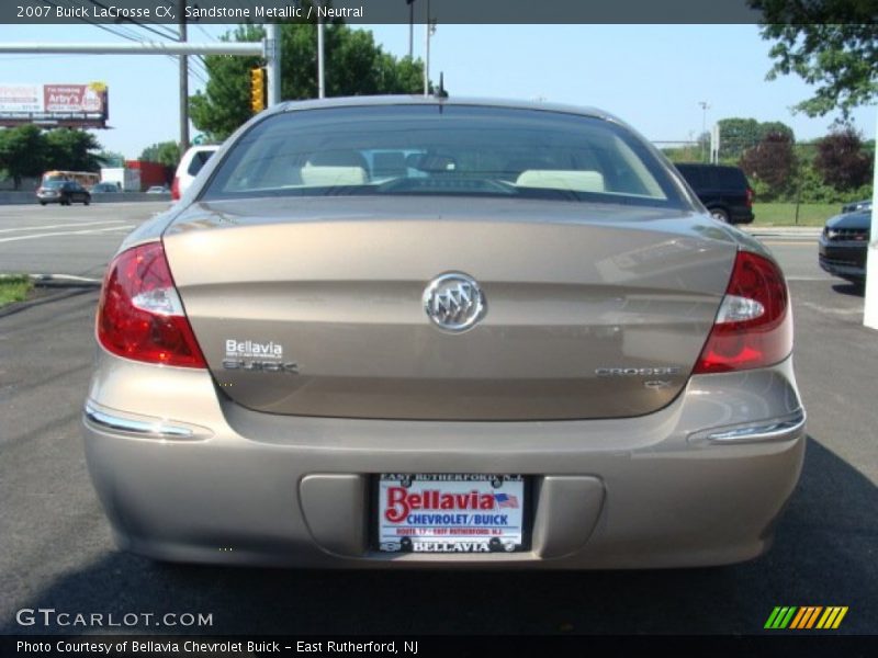 Sandstone Metallic / Neutral 2007 Buick LaCrosse CX