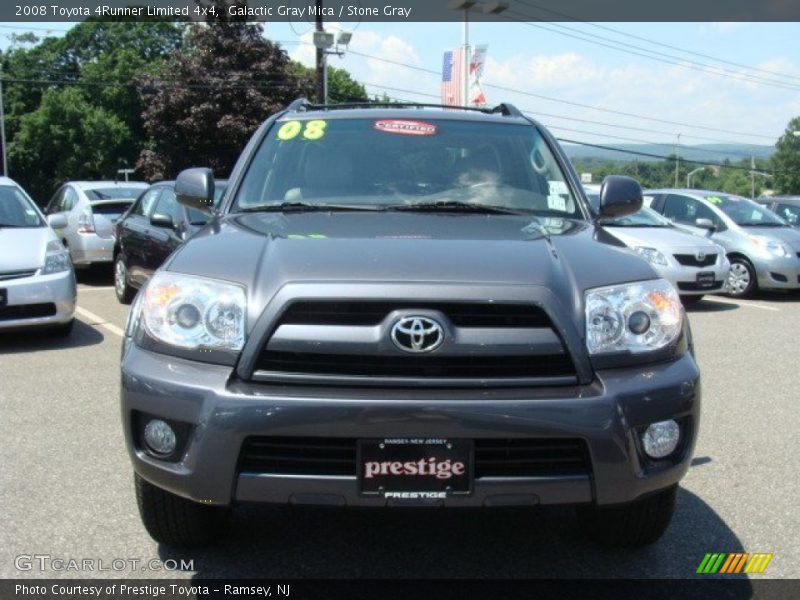 Galactic Gray Mica / Stone Gray 2008 Toyota 4Runner Limited 4x4