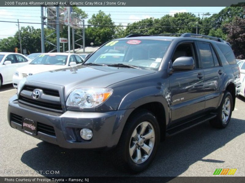 Galactic Gray Mica / Stone Gray 2008 Toyota 4Runner Limited 4x4