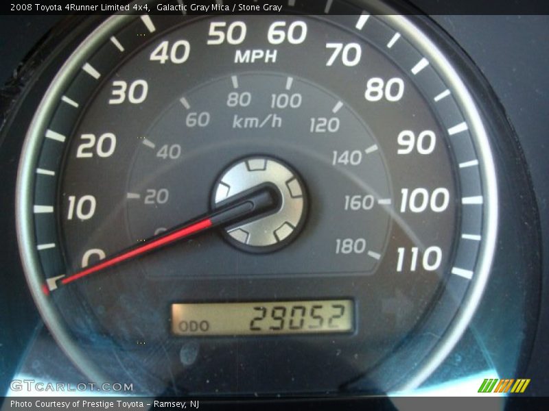 Galactic Gray Mica / Stone Gray 2008 Toyota 4Runner Limited 4x4