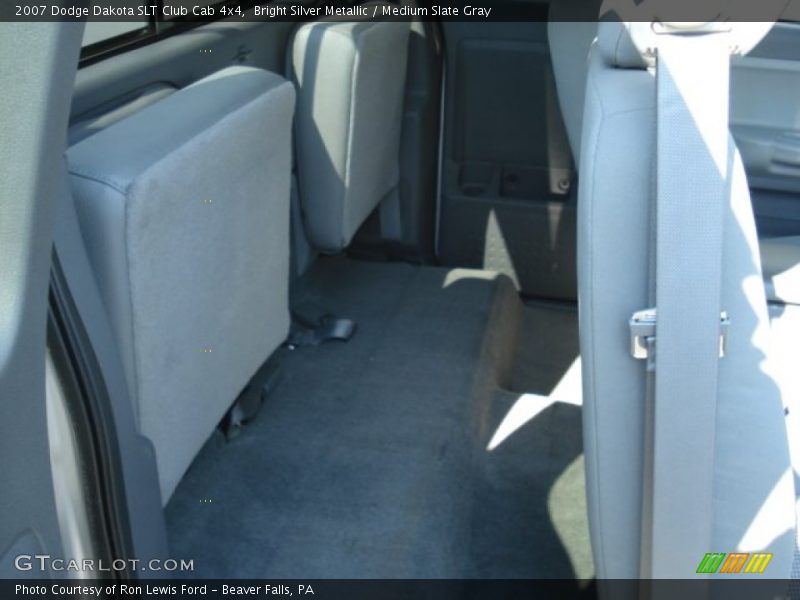 Bright Silver Metallic / Medium Slate Gray 2007 Dodge Dakota SLT Club Cab 4x4