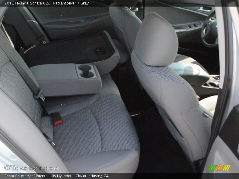 Radiant Silver / Gray 2011 Hyundai Sonata GLS