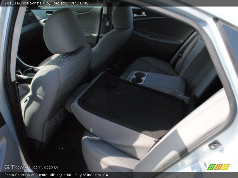 Radiant Silver / Gray 2011 Hyundai Sonata GLS
