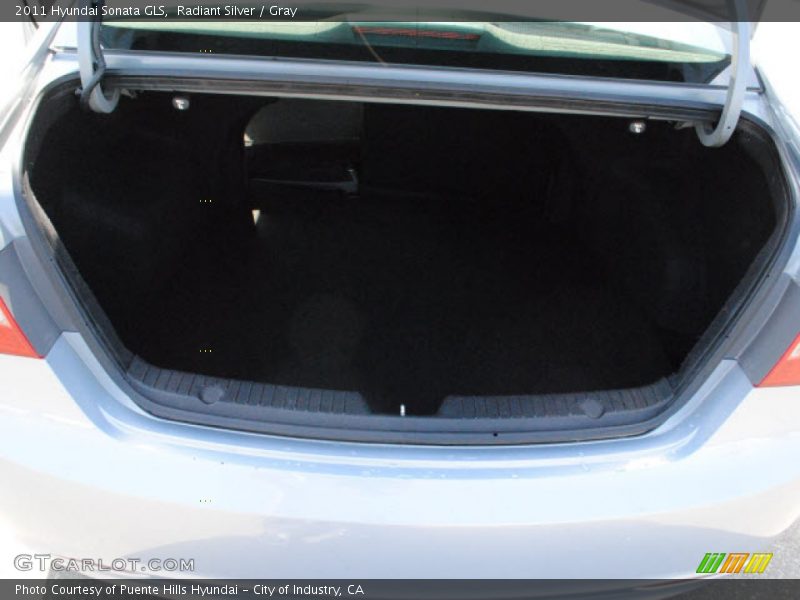 Radiant Silver / Gray 2011 Hyundai Sonata GLS