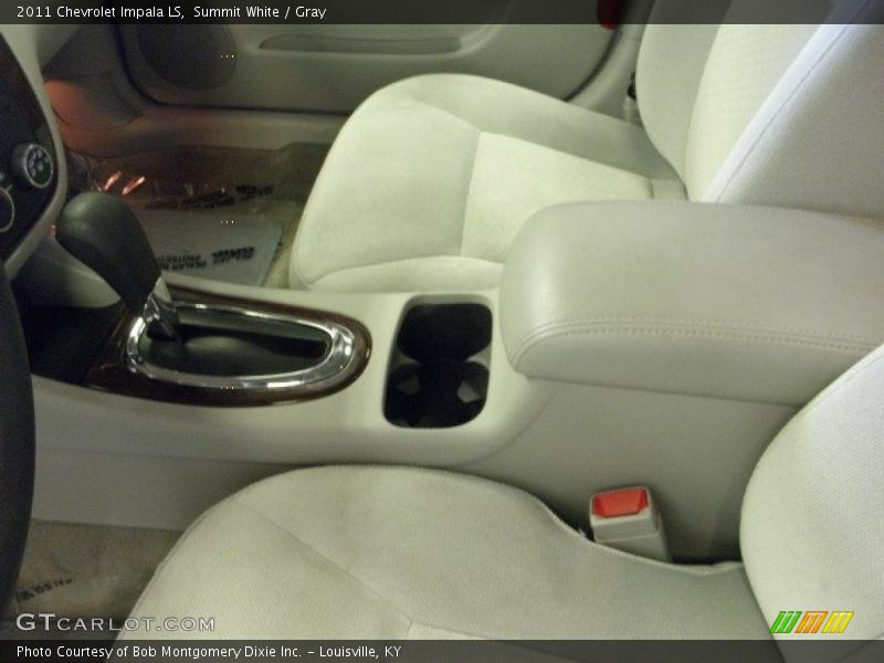 Summit White / Gray 2011 Chevrolet Impala LS