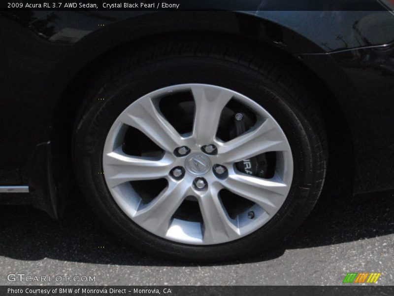  2009 RL 3.7 AWD Sedan Wheel
