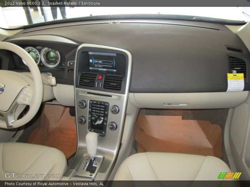 Dashboard of 2012 XC60 3.2