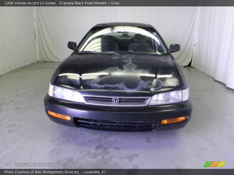 Granada Black Pearl Metallic / Gray 1996 Honda Accord LX Sedan